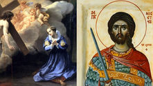 Santa Catarina de Gênova e São Nicetas, o Godo