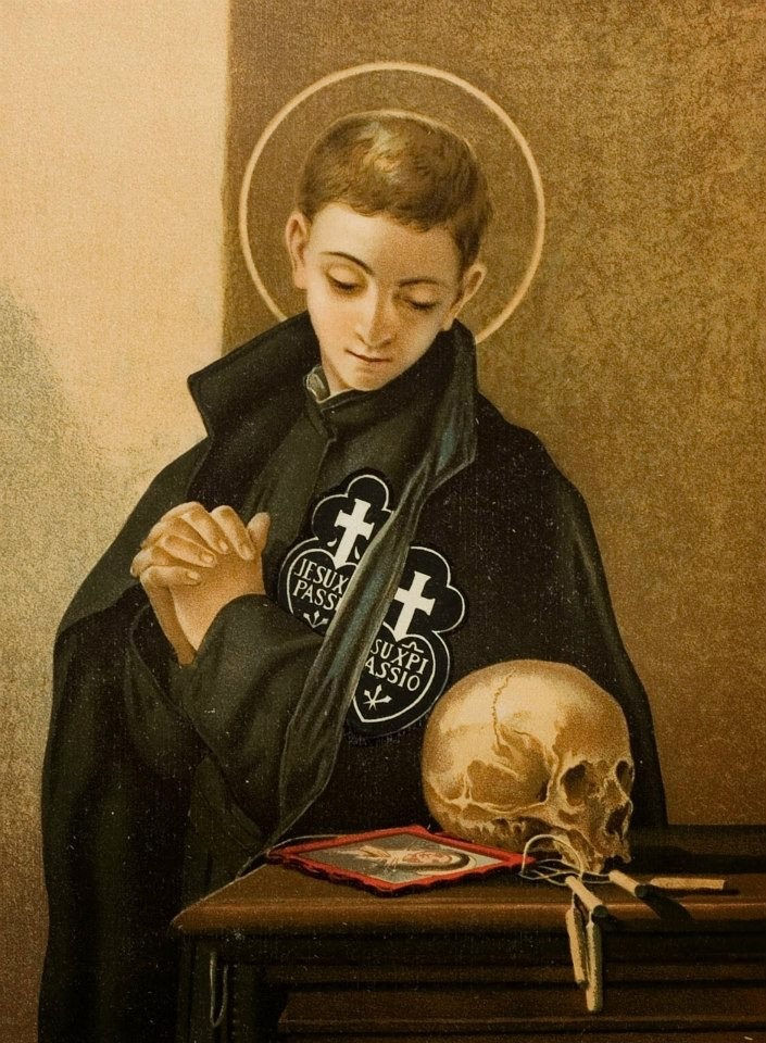 São Gabriel da Virgem Dolorosa meditando