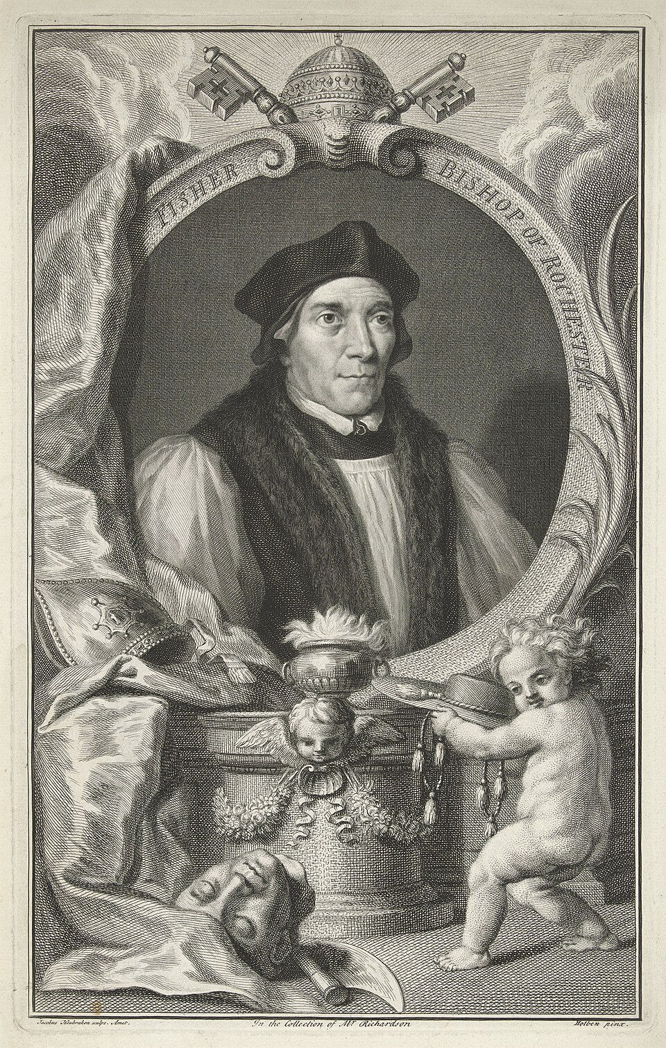 Gravura de São João Fisher, mártir