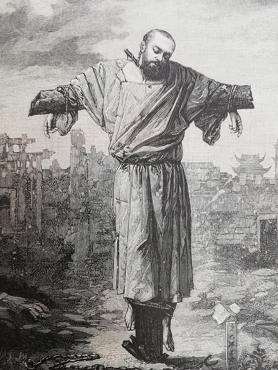 O Martírio do beato Jean-Gabriel Perboyre, 11 de setembro de 1840 em Ou-Tchang-Fou (China)