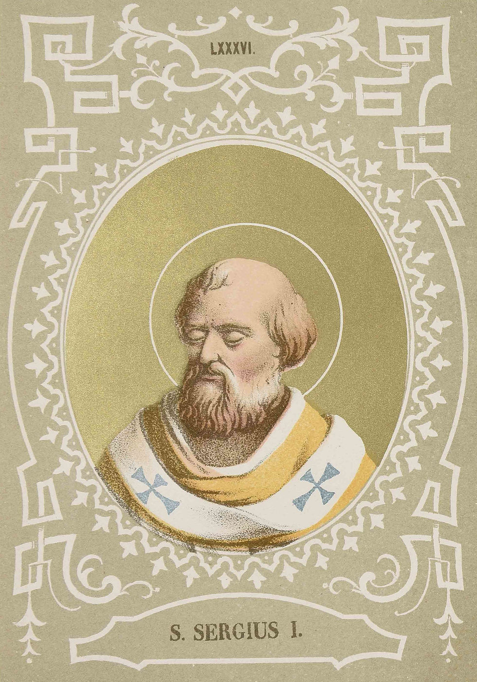 Papa São Sérgio I.