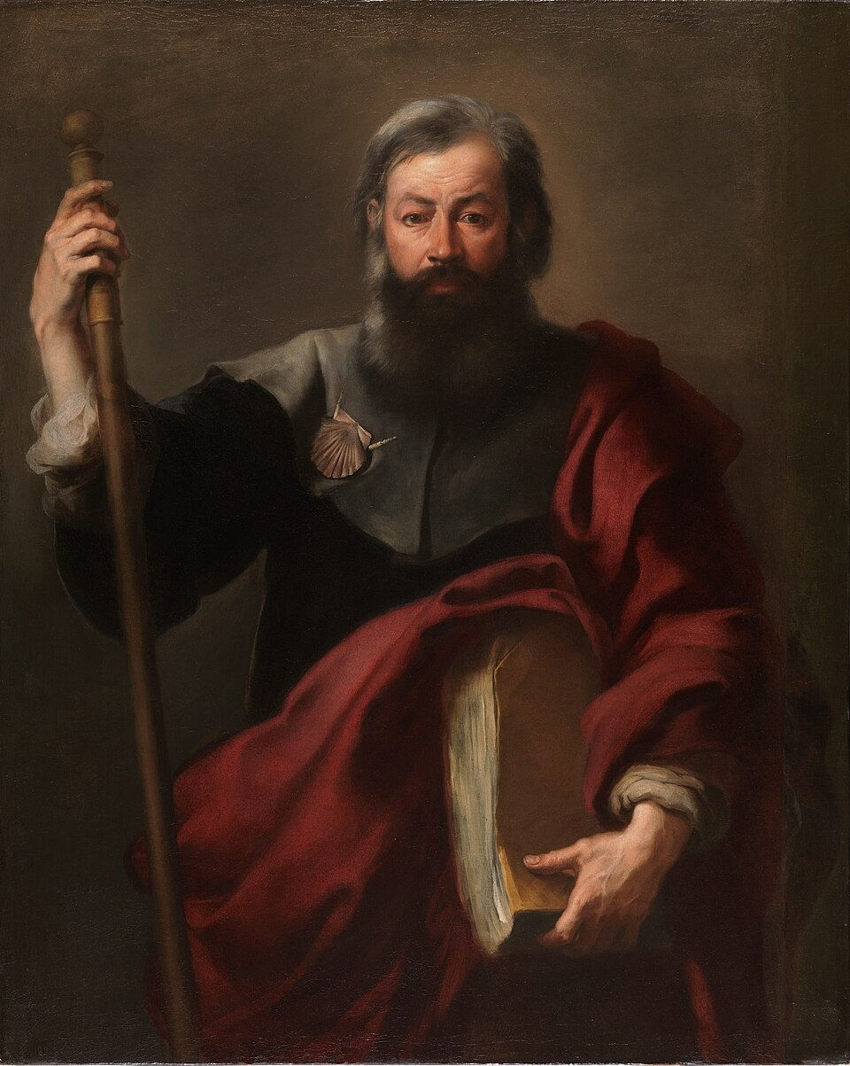 O Apóstolo Santiago (São Tiago Menor), por Bartolomé Esteban Murillo (1617–1682)