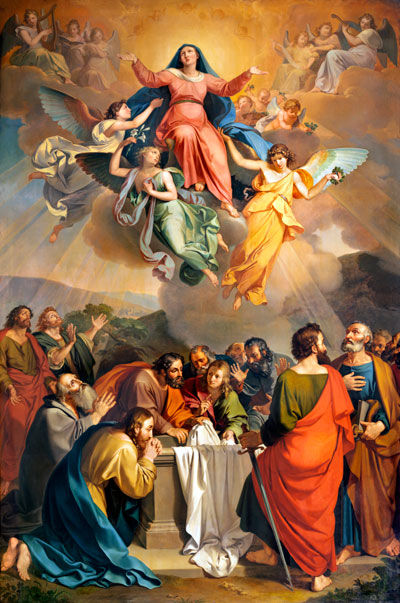 A ASSUNÇÃO DA SANTÍSSIMA VIRGEM MARIA