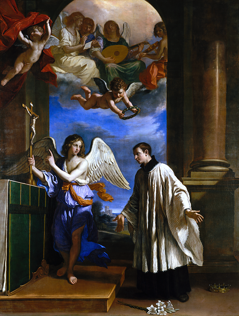 A Vocação de São Luís Gonzaga, por Guercino (1591–1666)