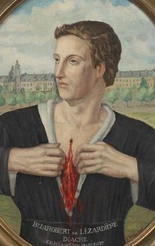 Retrato do beato Jacques-Augustin Robert de Lézardière, diácono