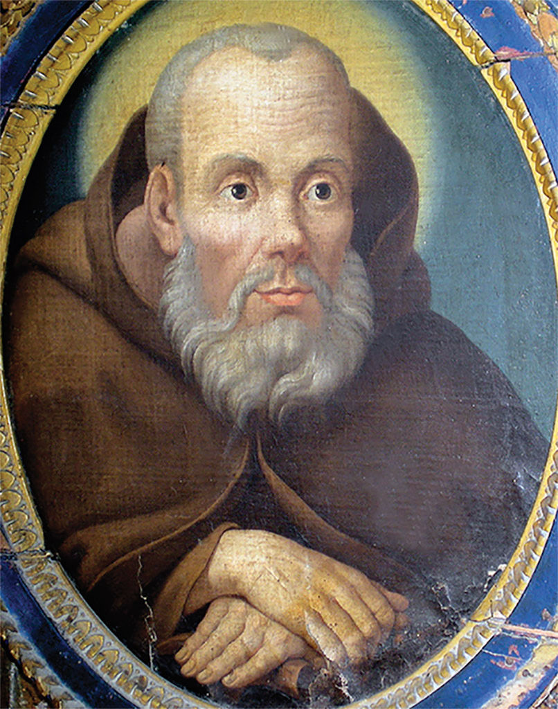 Retrato do Beato Crispim de Viterbo (séc. XVIII)