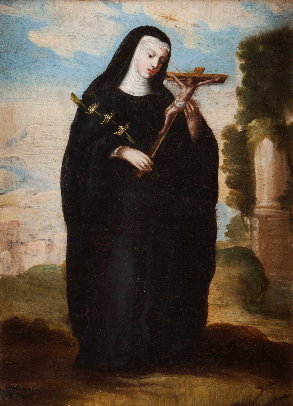 Santa Rita de Cássia, escola portuguesa do século XVI.