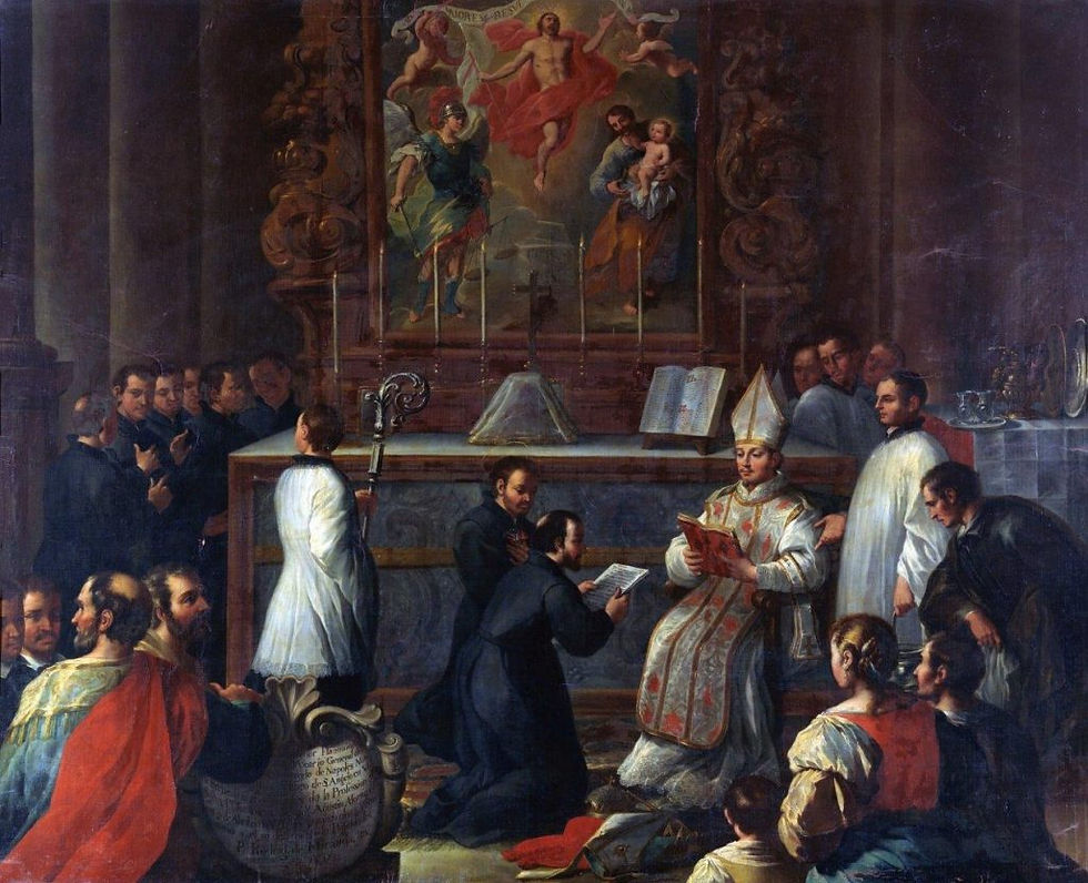 SÃO FRANCISCO CARACCIOLO, ORDENAÇÃO. APROVACAO DA ORDEM