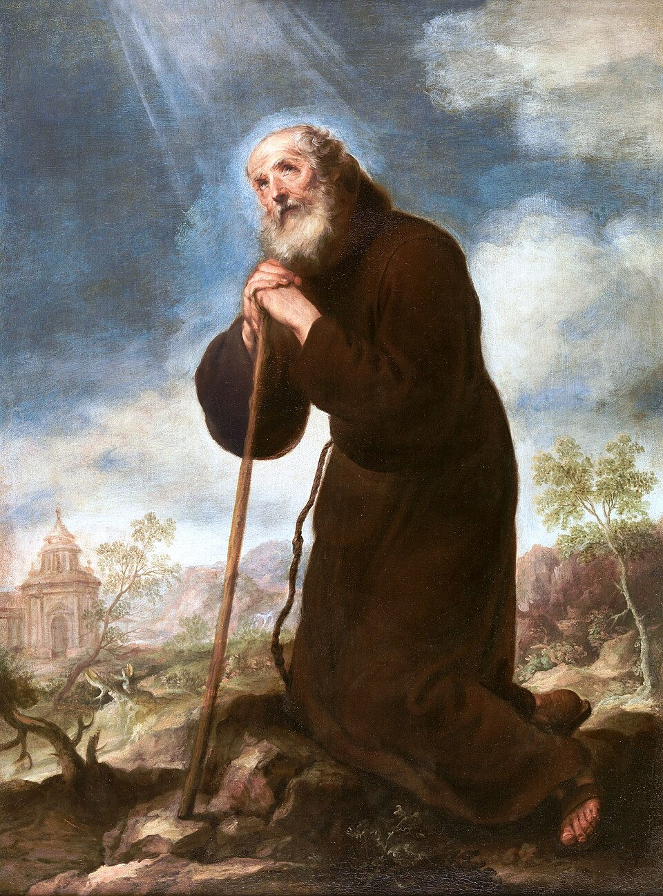 São Francisco de Paula, por Bartolomé Esteban Murillo (1617–1682)