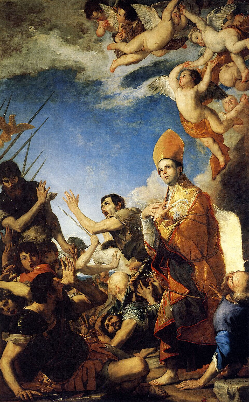 São Januário sai da fornalha, por Jusepe de Ribera (1591–1652)