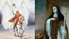 São Venceslau da Boêmia e Santa Eustóquia