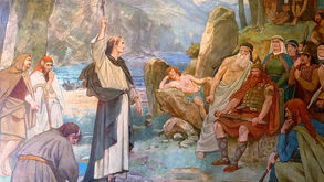 SÃO COLOMBA, ABADE NA ILHA DE IONA