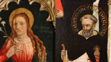 Santa Petrolina de Roma e Beato Tiago Salomoni - Banner