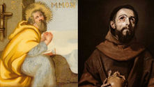 São Francisco de Assis e Santo Amon