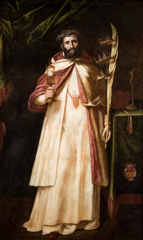 "São Raimundo Nonato" (1640) por Antonio del Castillo, coleção do Museo Camón Aznar, Saragoça.