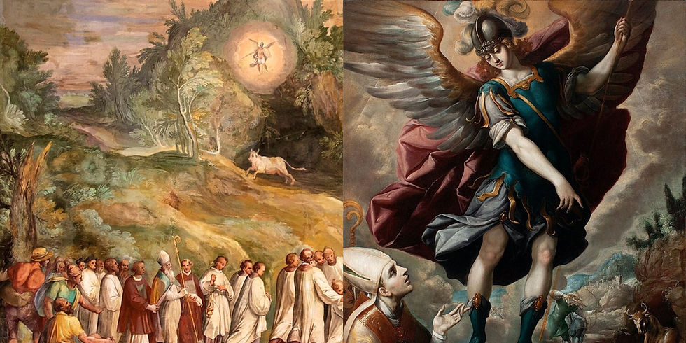 Festa da Aparição de São Miguel Arcanjo - Banner