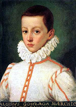 São Luís Gonzaga quando menino