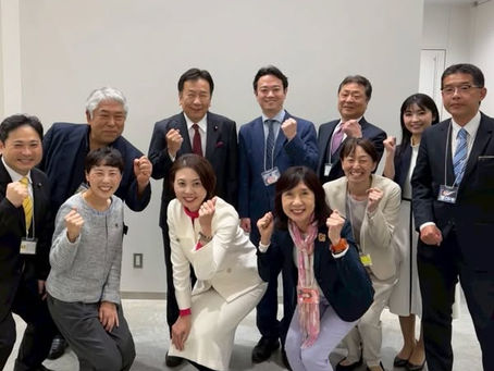 【4/10(木)立憲民主党の政令指定都市政策協議会の総会と研修会に参加☆彡】