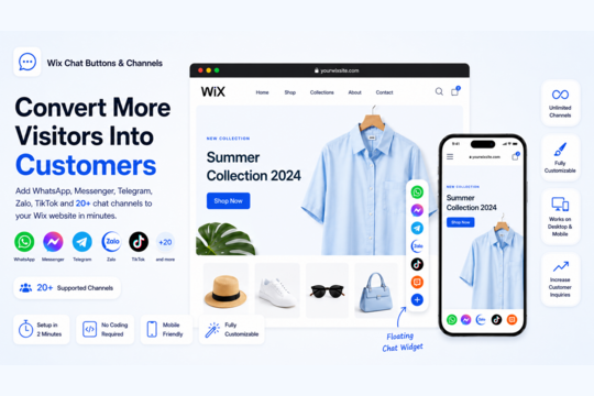WhatsApp & Chat Buttons banner