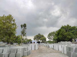 Kota Stone factory production area in Ramganjmandi Rajasthan