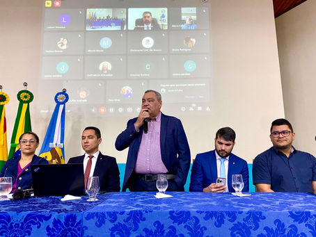 Prefeito Mazinho Serafim participa de audiência pública promovida pelo poder judiciário