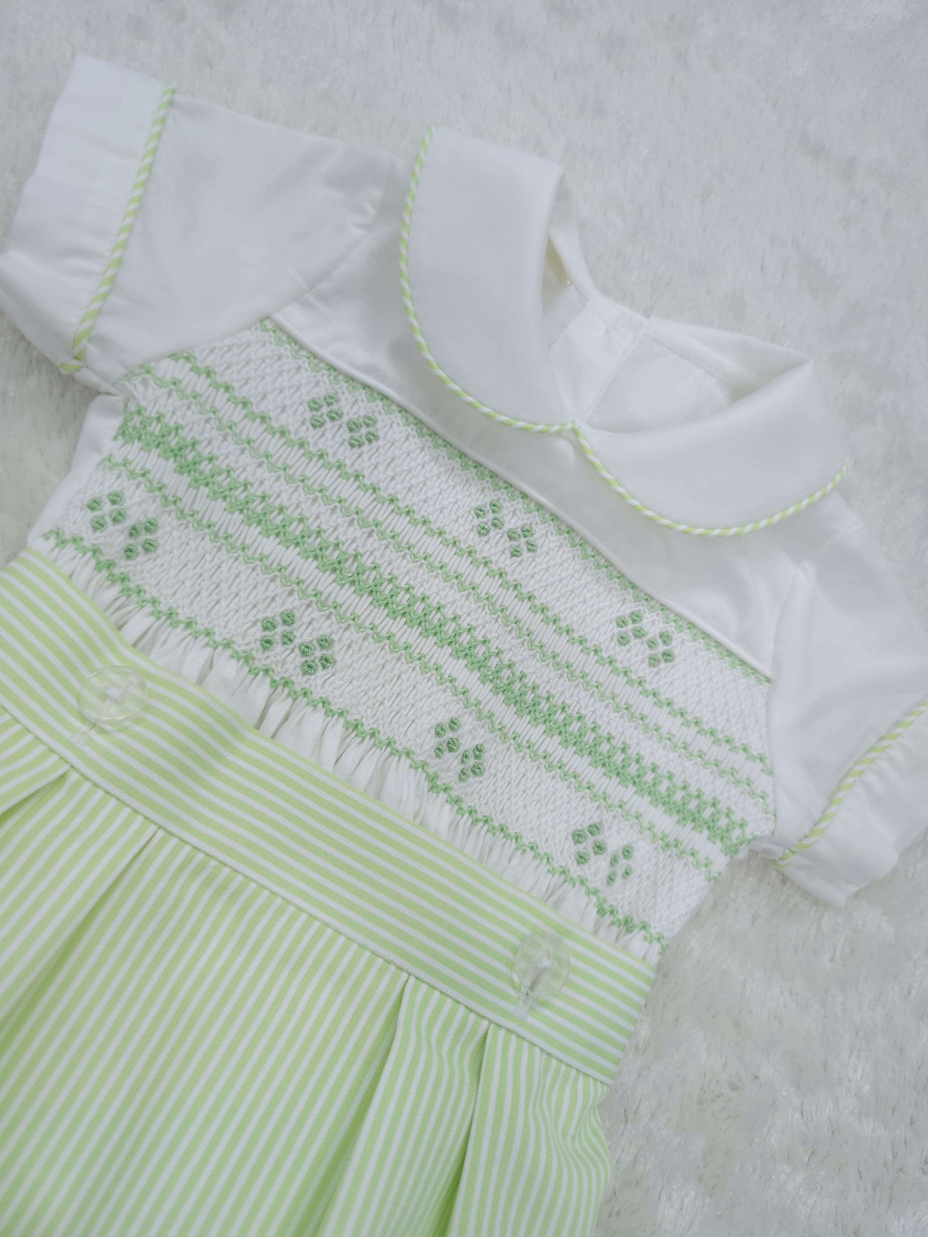 Apple green boys suit
