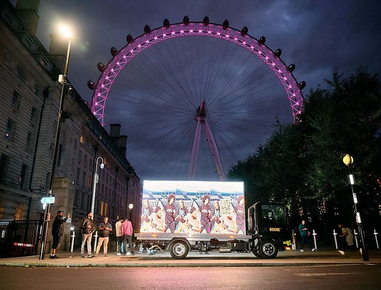 Burna Boy Campaign in London