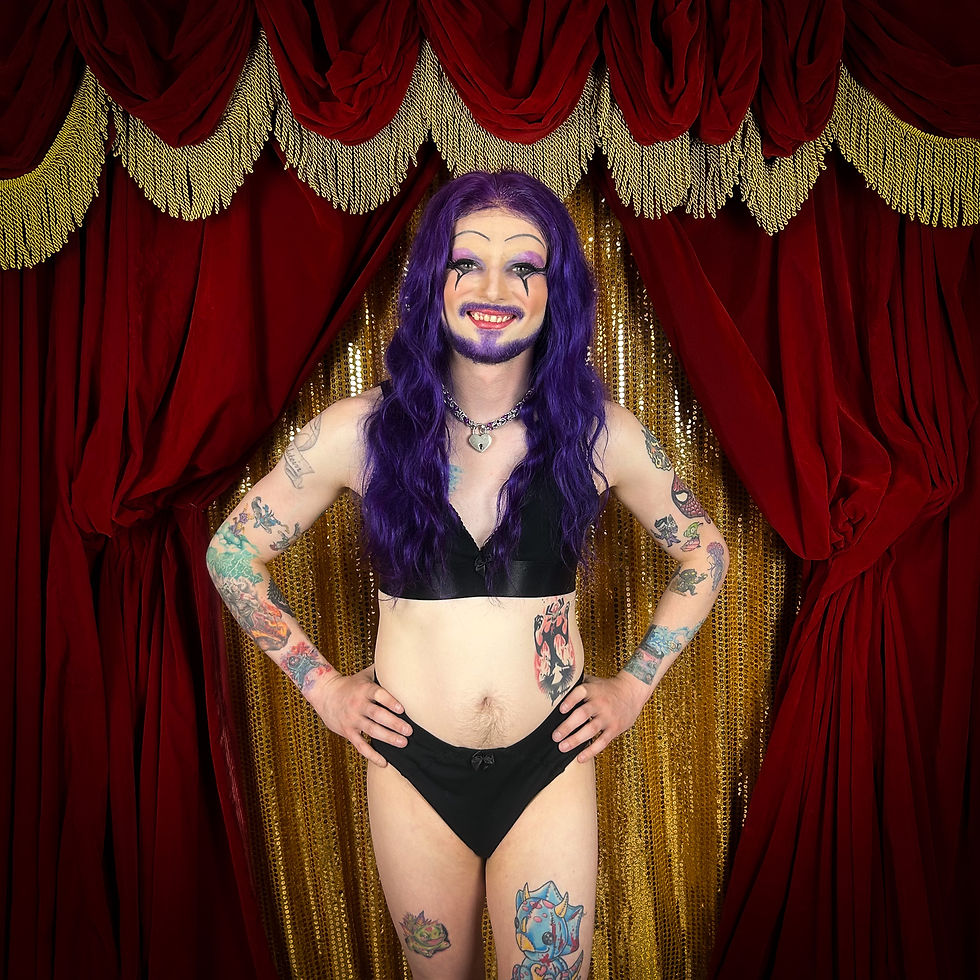 Thumbnail: Low Waist Tuck Gaff Trans Drag Queen Cotton Everyday Panties