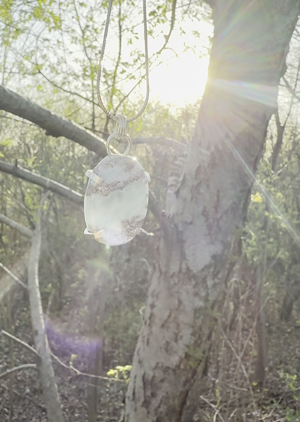 Thumbnail: Silver Skies Pendant 