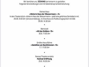 „Wassermann“ (mit gehörlose Darstellerin)