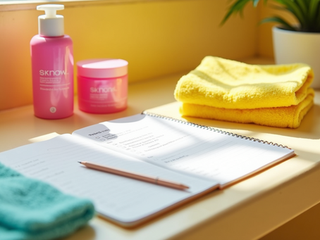 Rotina de cuidados para manter a pele livre de acne