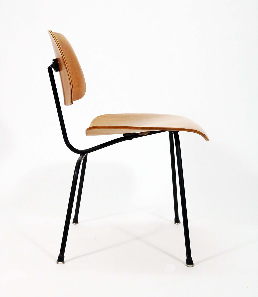 Thumbnail: Early DCM Chair by Charles and Ray Eames for Herman Miller