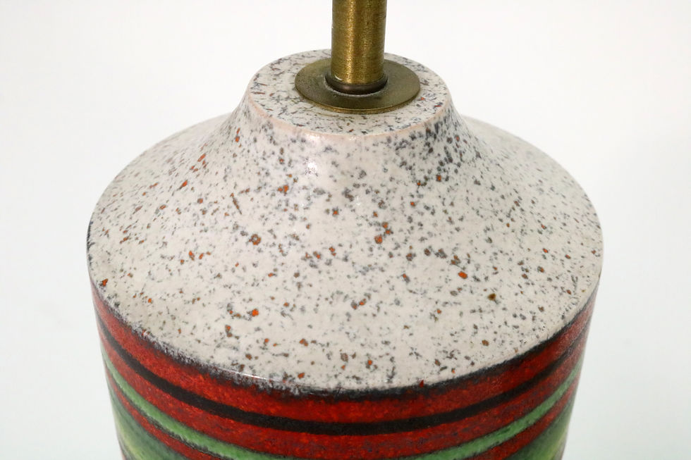 Thumbnail: Italian Ceramic Lamps by Alvino Bagni for Bagni Ceramiche