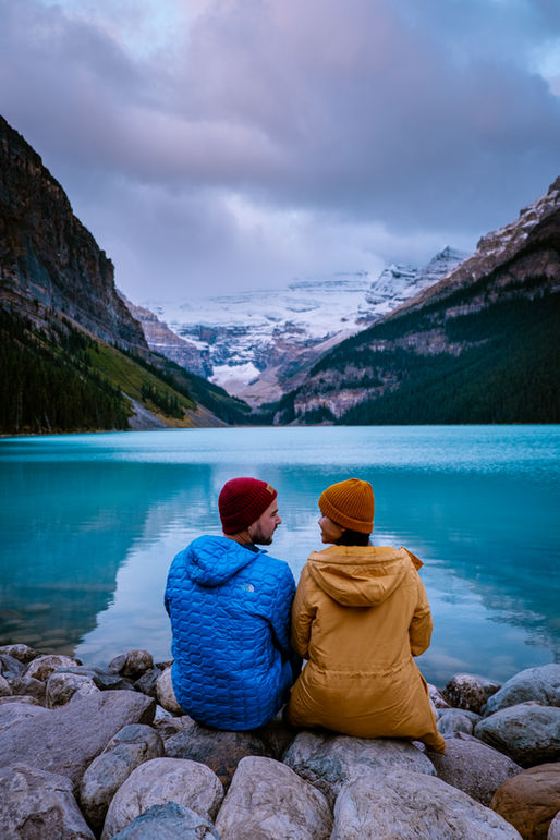 Luxury and lounging at the Lake Louise Inn surrounded by blue green turquoise lakes