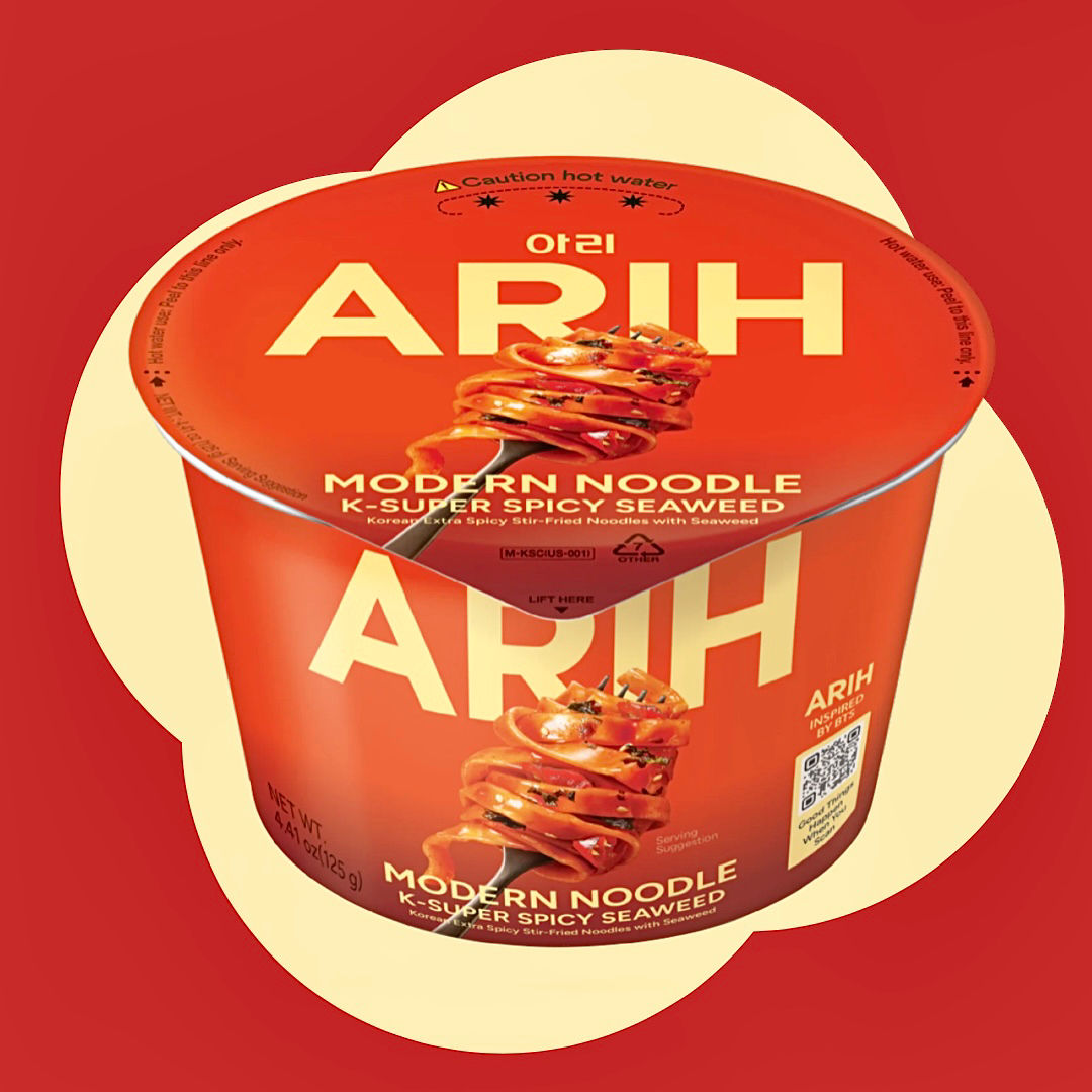 ARIH Fideos Bowl Sabor K- Super Spicy • BTS