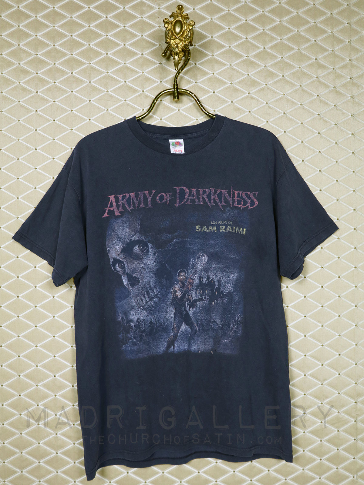 ARMY OF DARKNESS shirt (Evil Dead Exorcist Suspiria Carrie Texas Chainsaw Crypt)