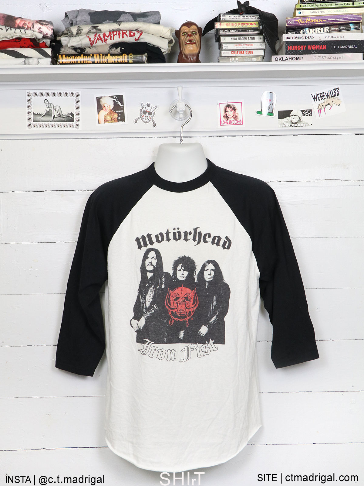 MOTORHEAD shirt (Hawkwind metal Slayer L7 AC/DC Judas Priest Pantera)