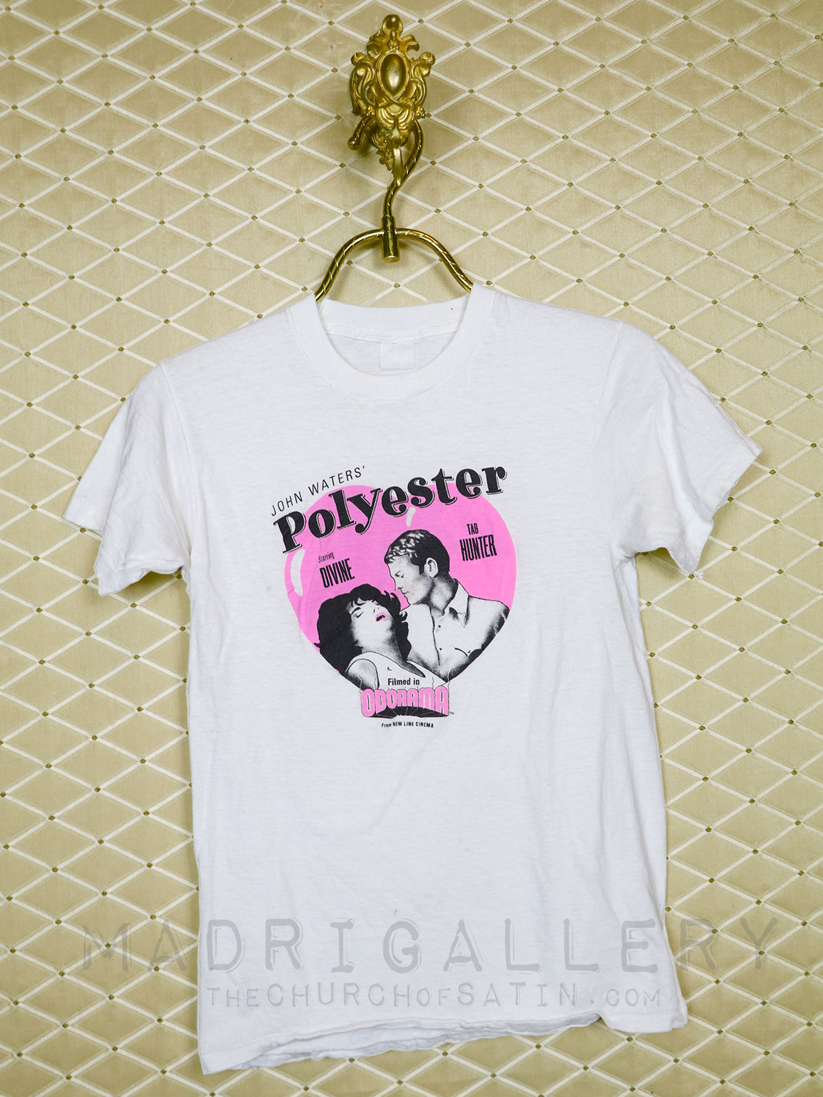 DIVINE t-shirt Polyester John Waters (drag queen Pink Flamingos Female Trouble)