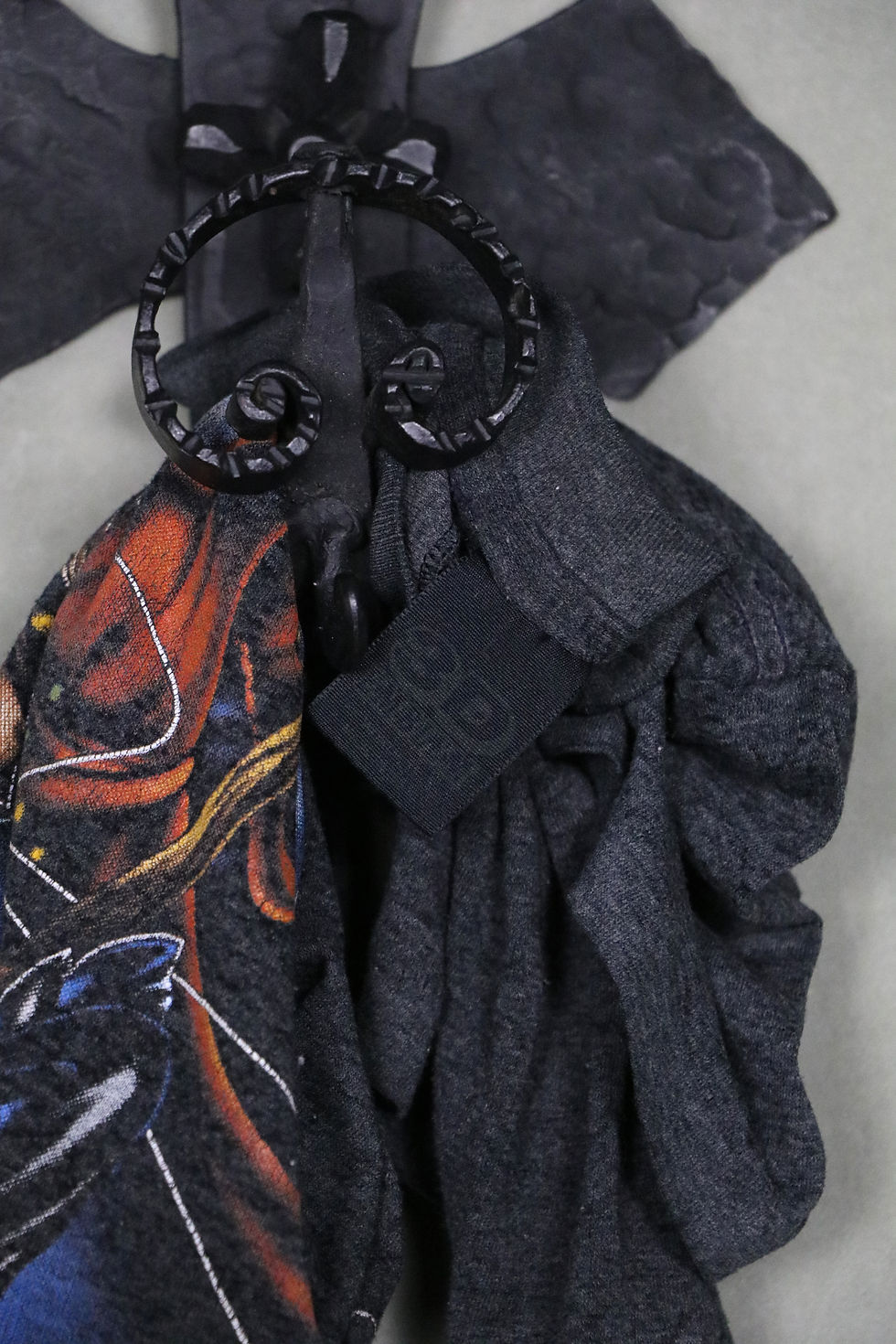 Thumbnail: GRIM REAPER shirt (Boris Vallejo style Tales From Crypt Frankenstein mummy)