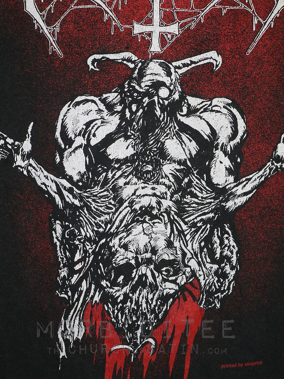 Thumbnail: UNLEASHED tour t-shirt (Entombed Morgoth Obituary Sinister Vomitory death metal)