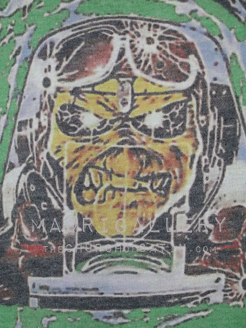 Thumbnail: IRON MAIDEN Aces High t-shirt 1984 Powerslave World Slavery (Slayer Metallica)