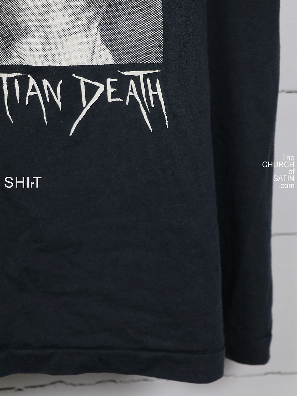 Thumbnail: CHRISTIAN DEATH shirt (Rozz Williams Alien $ex Fiend Bauhaus Marilyn Manson)