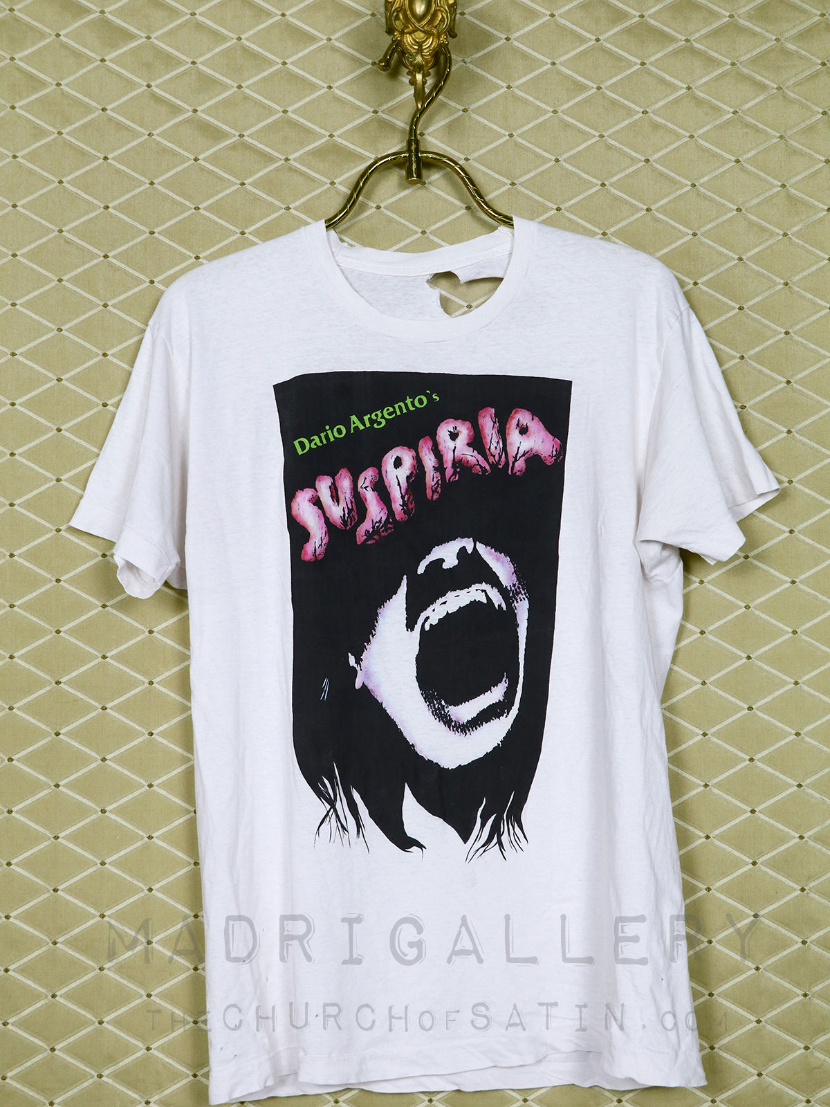 SUSPIRIA horror t-shirt (Argento Demons Hellraiser Romero Witch goth Zombie)