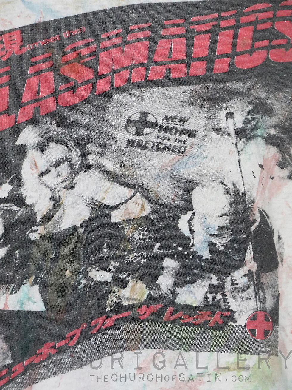 Thumbnail: PLASMATICS shirt (Joan Jett X Blondie Patti Smith Pretenders Ramones Siouxsie)