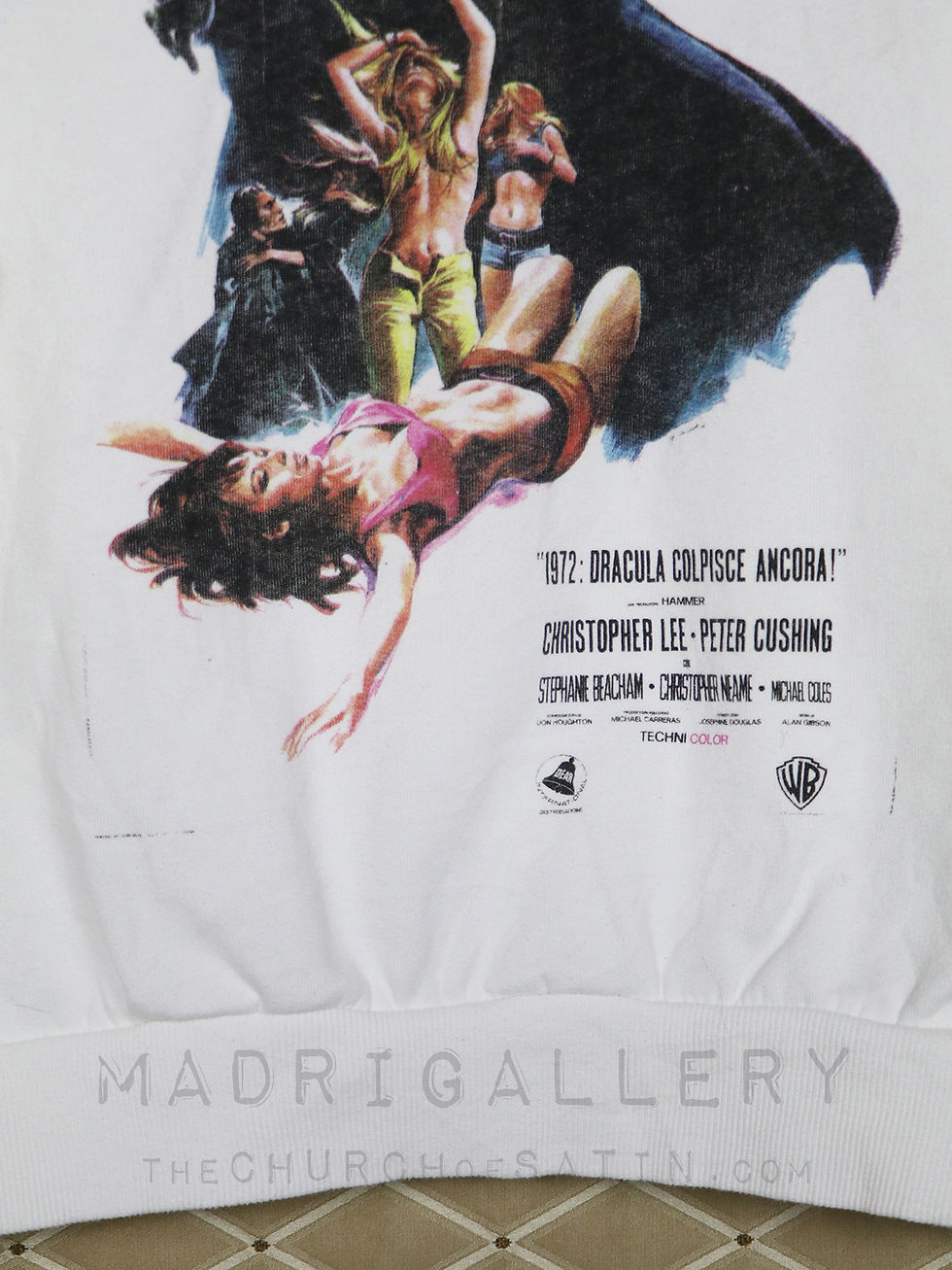 Thumbnail: DRACULA A.D. horror shirt (Zombie Bram Stoker Werewolf Elvira Addams Buffy)