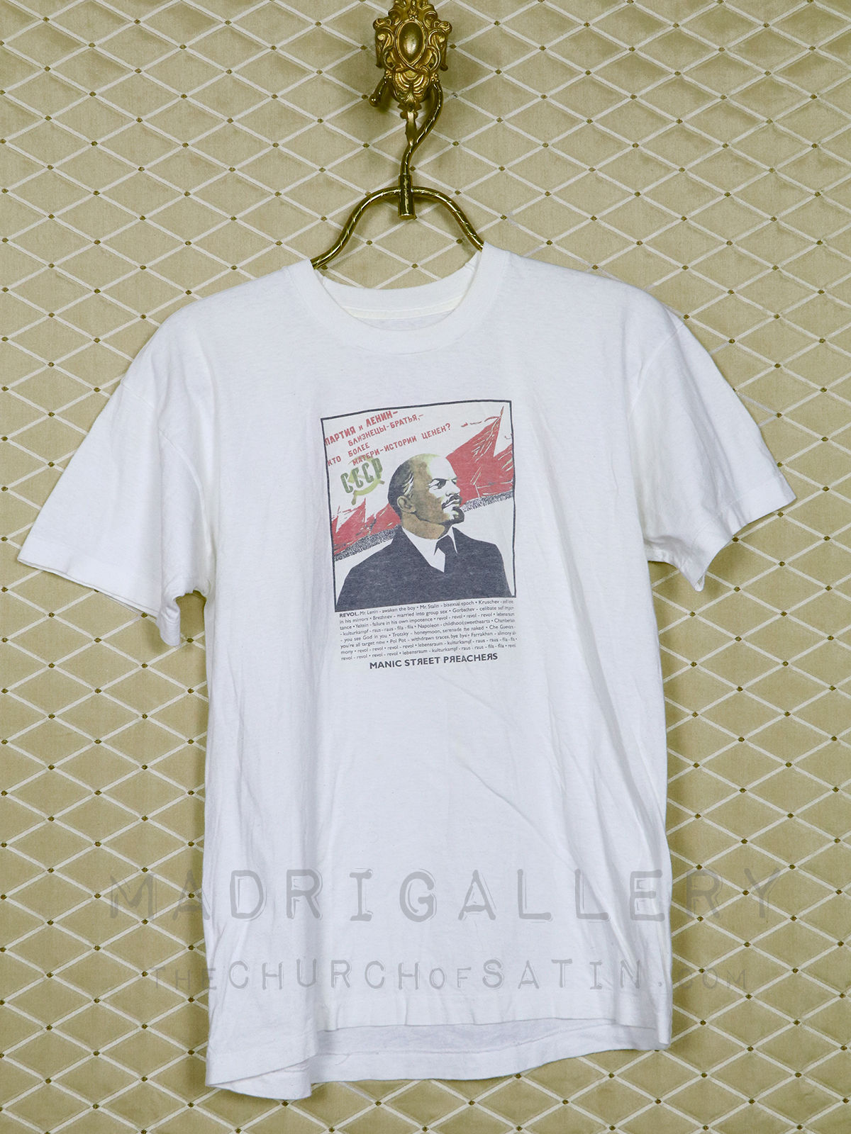 MANIC STREET PREACHERS shirt (Suede Blur Radiohead Killers Oasis Coldplay Verve)