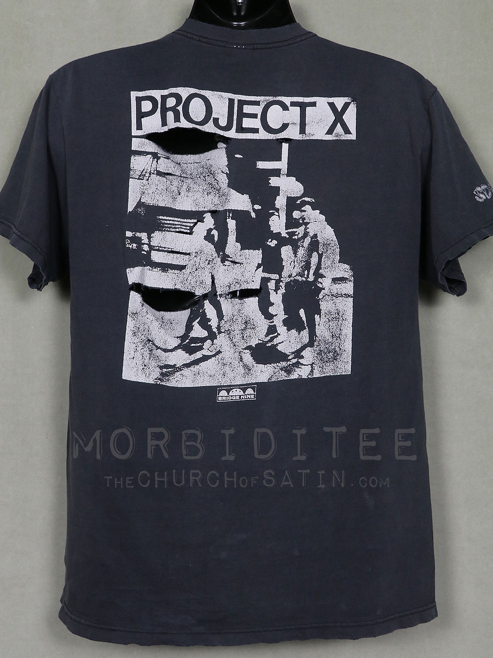 Thumbnail: PROJECT X shirt (Minor Threat Cro-Mags Gorilla Biscuits 7 Seconds Bold Judge)
