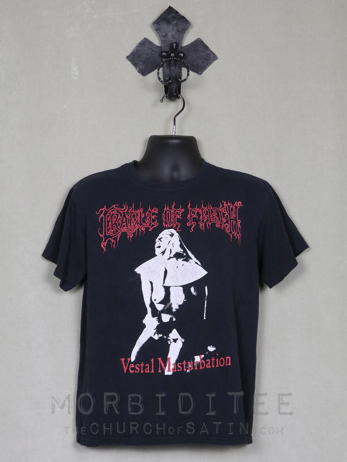 CRADLE OF FILTH, Vestal Masturbation t-shirt (Marilyn Manson, Dimmu Borgir)