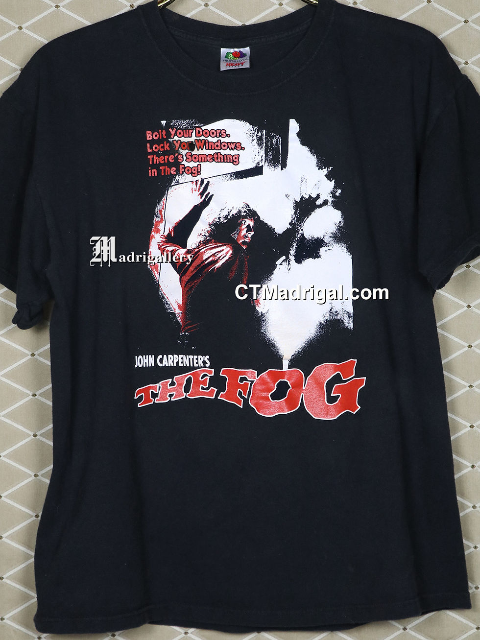 Thumbnail: THE FOG shirt (Halloween Tales Crypt Friday 13th Exorcist Creepshow Carrie Omen)