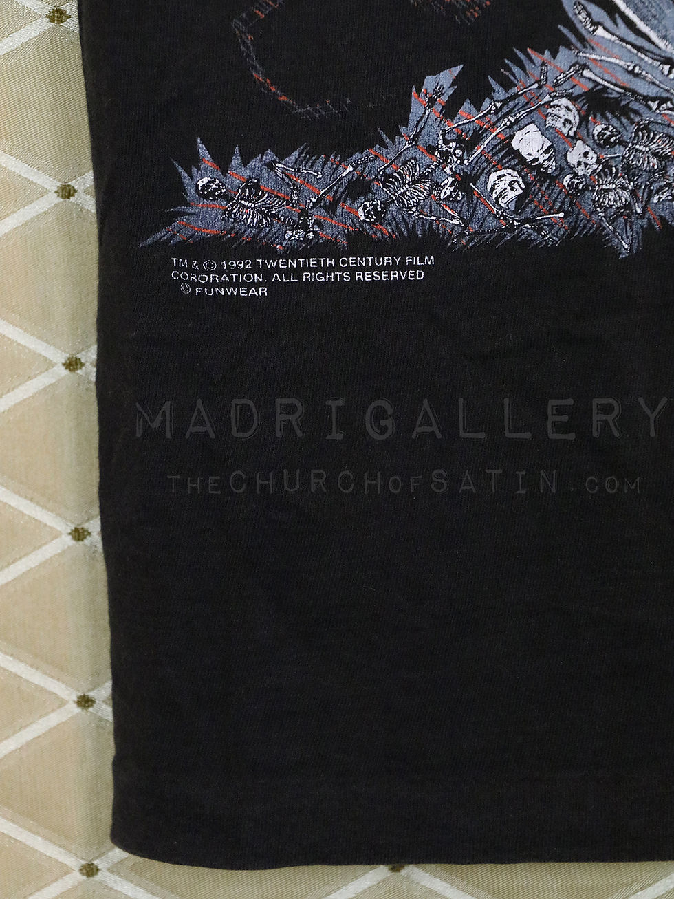 Thumbnail: ALIEN 3 horror t-shirt 1992 (Predator Terminator Bladerunner Star Wars Trek)